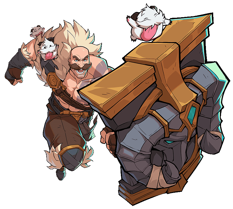 League of Legends Illustration - Braum